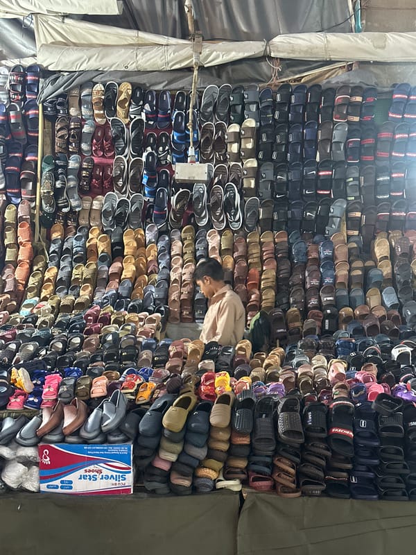 Market day scenes across Quetta City's bustling commercial streets
