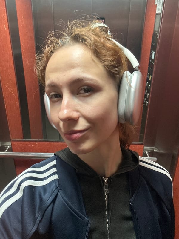 Morning selfies captured by young person in Novi Sad