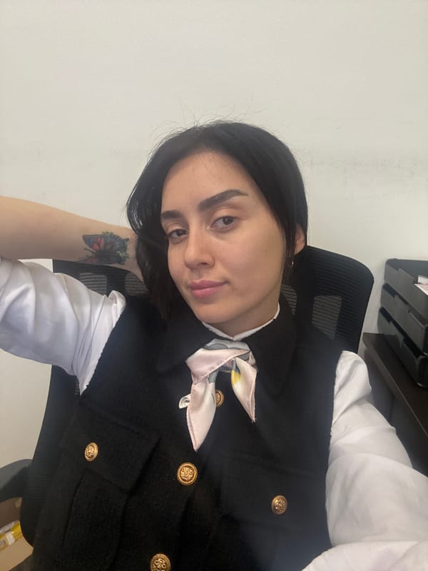 Woman photographed extensively around Tbilisi during morning photo session