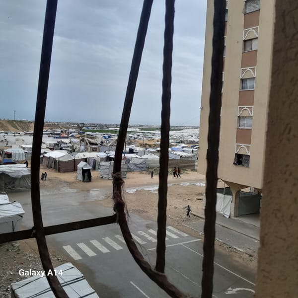 Elevated views captured of Khan Yunis settlement area
