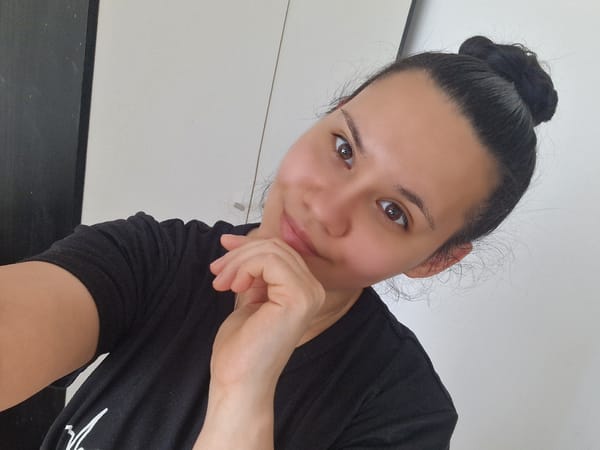 Woman takes selfies with cat in Lovech apartment