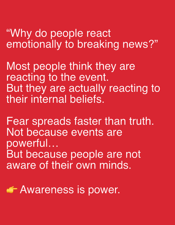 Sofia witness captures text about emotional news reactions