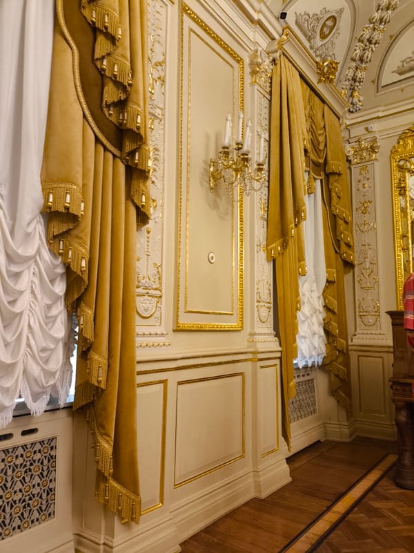Inside Saint Petersburg's imperial palaces and grand historic interiors