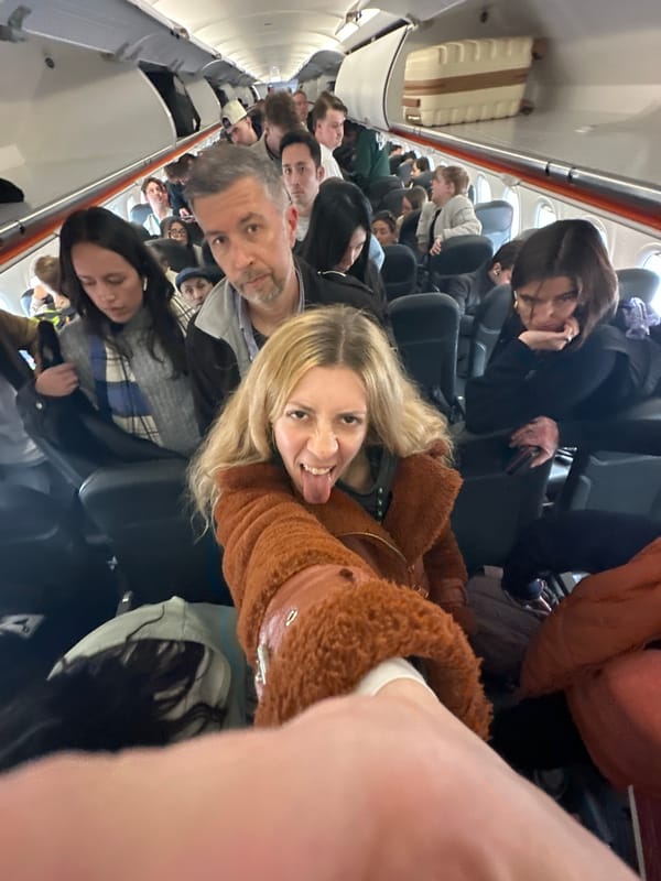 Aircraft boarding scenes captured at Schiphol Airport