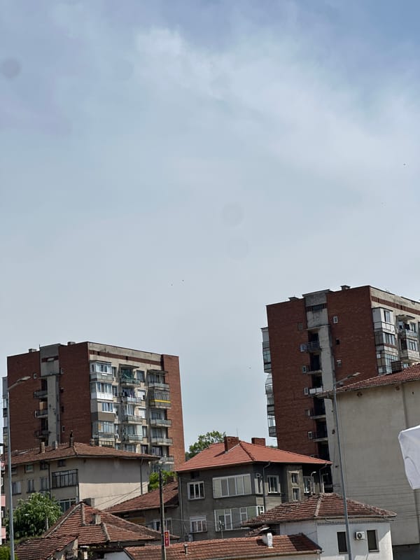Red brick buildings documented in Lovech, Bulgaria