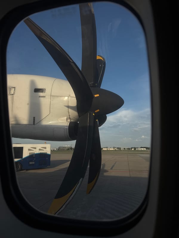 Morning scenes from Don Mueang Airport, Bangkok
