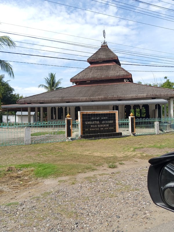Mosque with tiered roof documented in Payadua, Indonesia
