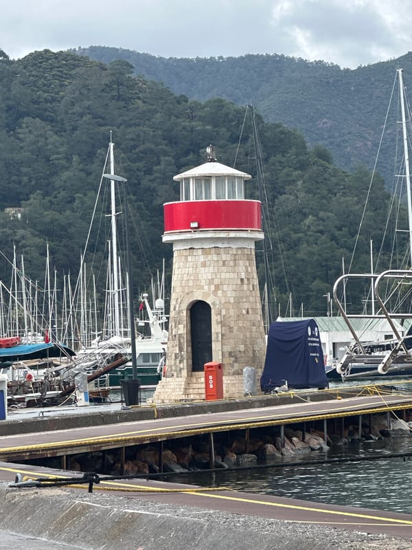 Morning scenes from Marmaris harbor and streets documented
