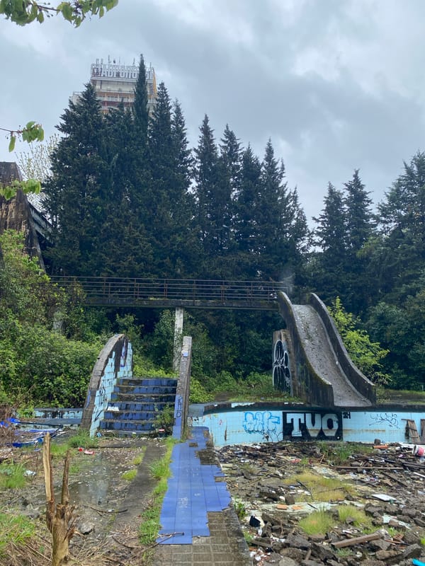 Witness documents decaying Sochi Olympic facilities overgrown with vegetation