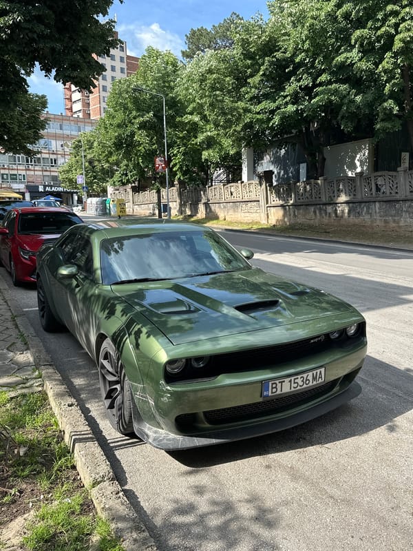 Luxury cars gather in Veliko Tarnovo during street event