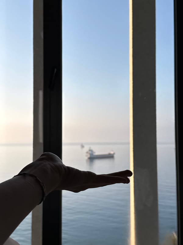 Slow morning by the sea in Limassol, Cyprus