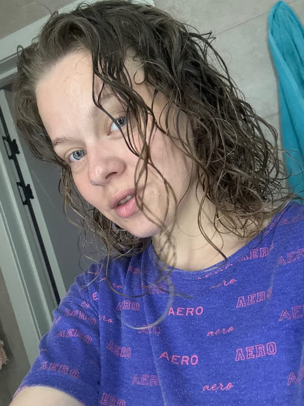 Post-shower selfies and casual snapshots from Mikhaylovsk