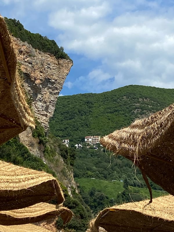Scenic mountain views documented by witnesses in Prijevor, Montenegro