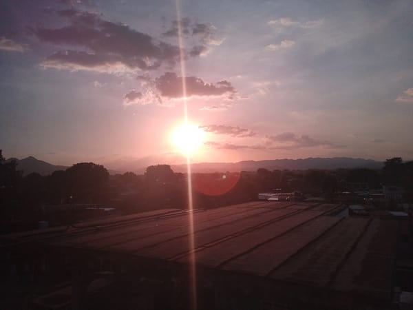 Sunset observed over Tinaquillo, Venezuela on May 4, 2026