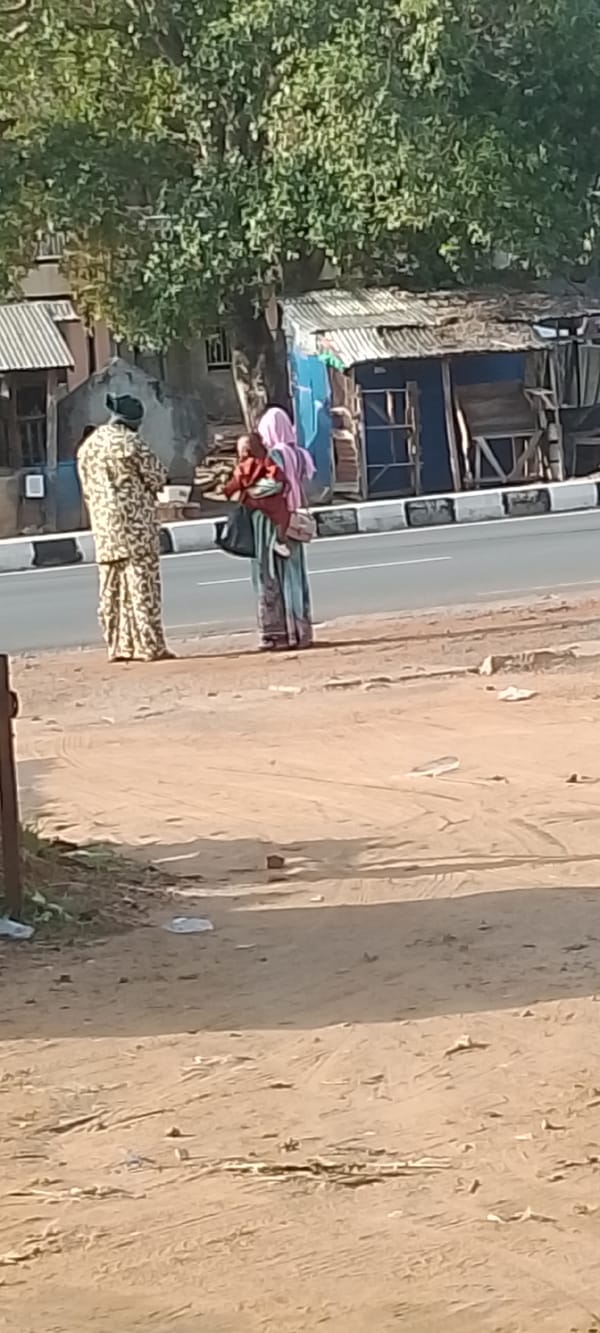 Pedestrians observed on roads in Adankolo, Nigeria