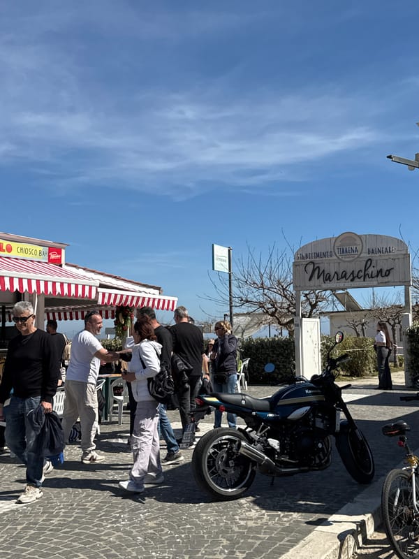 Spring beach day draws crowds to Anzio coastline
