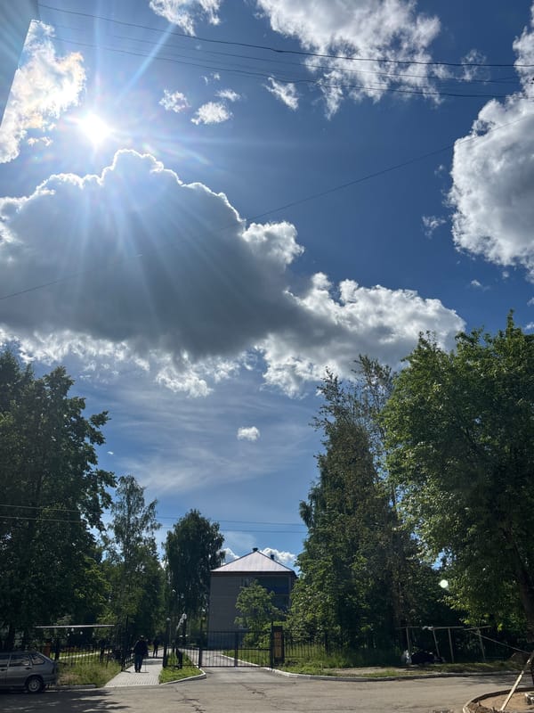 A casual summer day around Chaikovsky, Russia