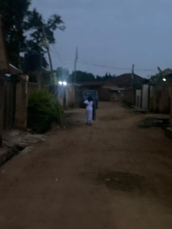 Early morning street life documented in Bukuru, Nigeria