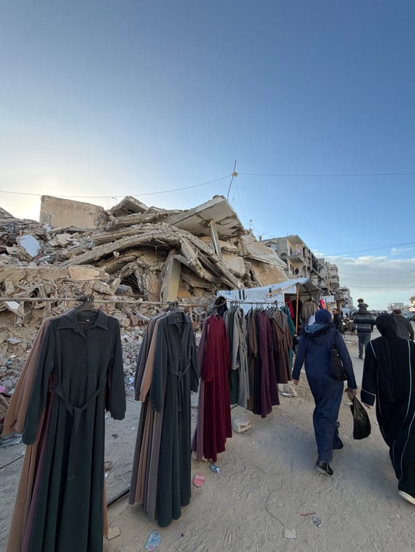 Daily life continues amid destruction in Gaza streets