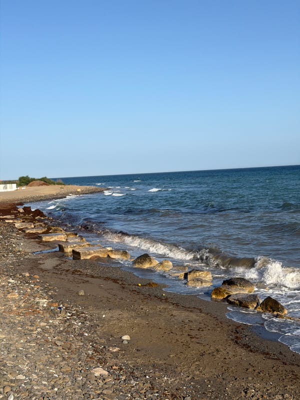 Summer afternoon along the Costa del Sol coastline