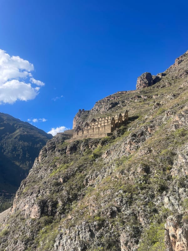 Ancient Inca ruins documented at Ollantaytambo archaeological site