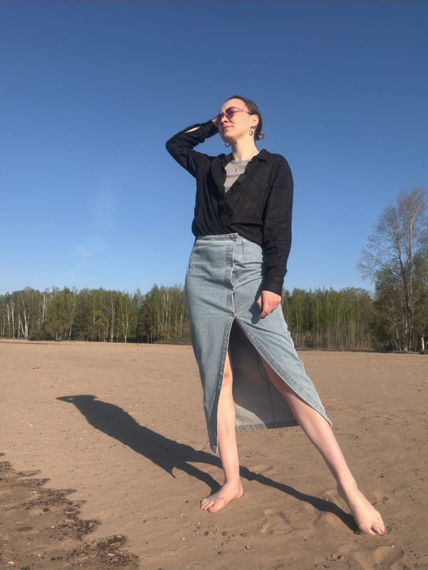 Early morning beach visits recorded in Noviy, Russia