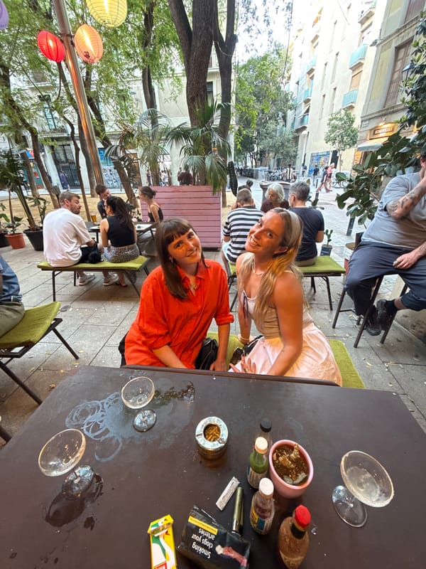 Barcelona street life documented from day to night