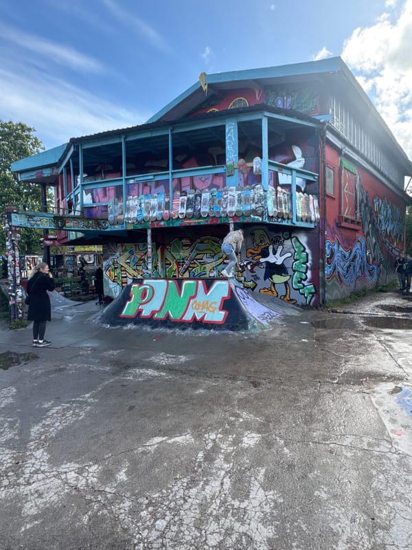 Daily life scenes documented in Copenhagen's Freetown Christiania