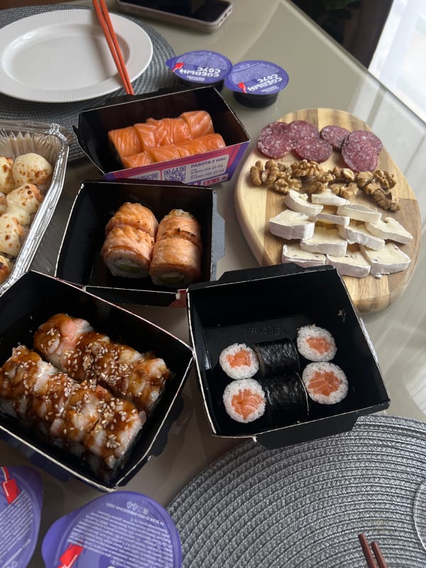 Woman documents morning routine with dog in Khimki