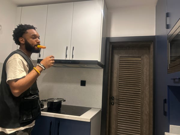 Late-night domestic scenes captured in Abuja apartment
