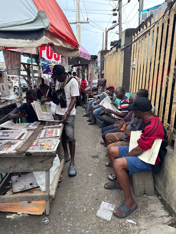 Lekki street markets buzz with vendors and foot traffic