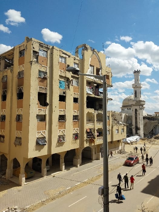 Witnesses document extensive damage across Khan Yunis urban areas