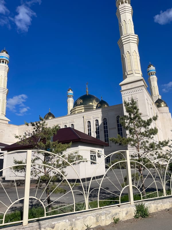 Nauan Hazrat Mosque documented in Kokshetau, Kazakhstan