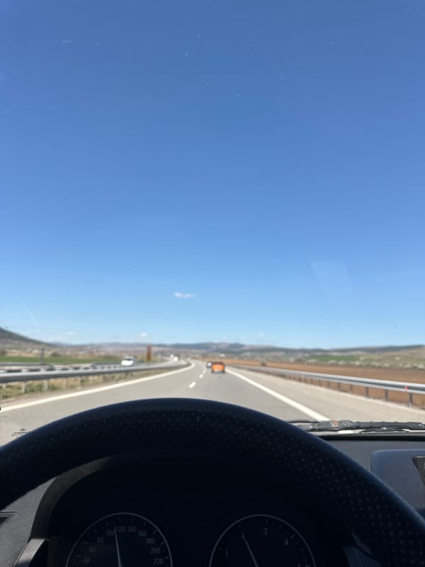 Vehicle travels 120 km/h on Bulgarian highway near Delyan