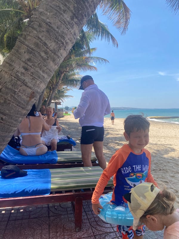 Beach resort memories captured in Phu Thuy Ward, Vietnam