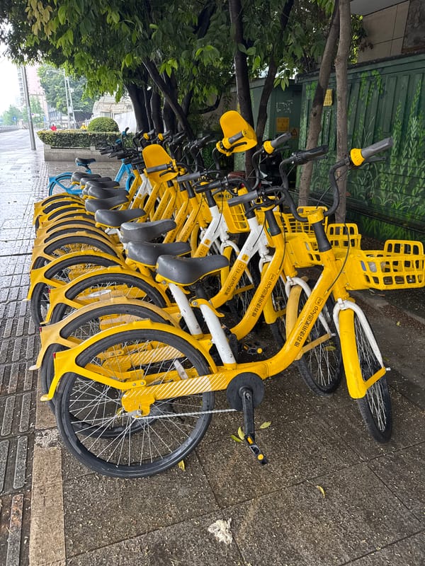Early morning street scenes documented in Jinjiang District