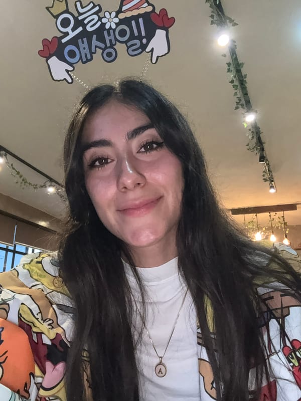 Woman photographed smiling in Puebla, Mexico