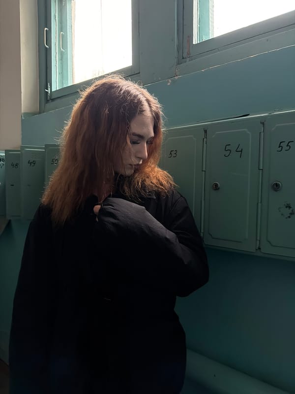 Everyday life documented in Noviy, Russia apartment building