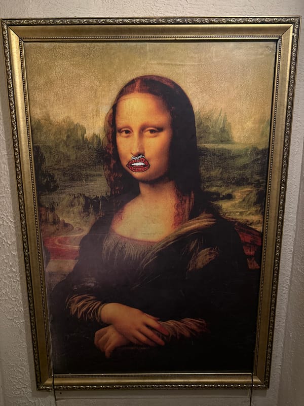 Rotated Mona Lisa reproduction spotted in Krasnoyarsk gallery