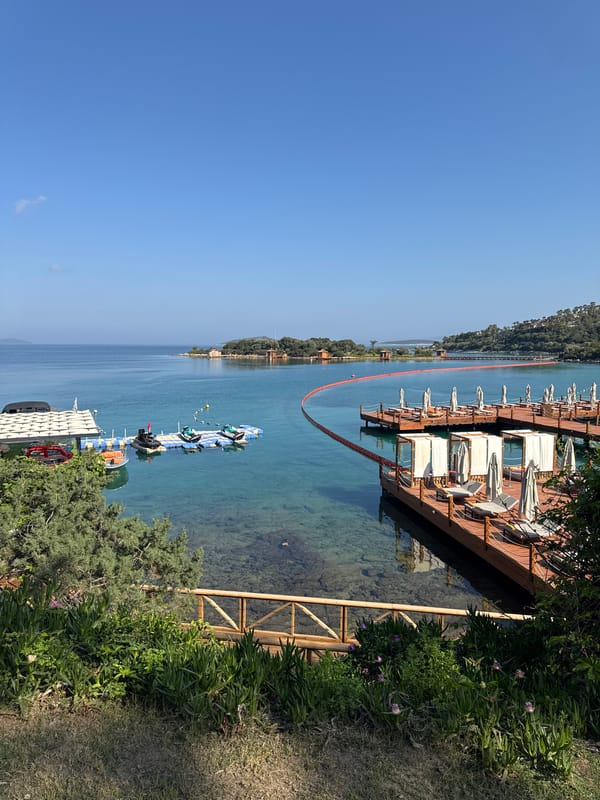 Tranquil morning coastal scenes documented in Bodrum, Turkey