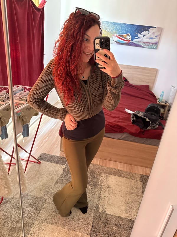 Woman takes selfie in Varna, Bulgaria