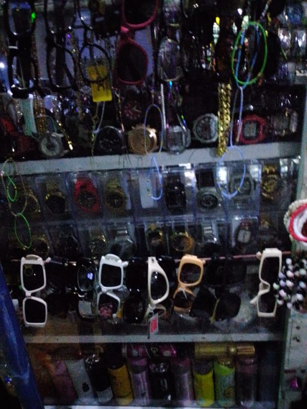 Nighttime documentation of everyday urban life in Jalingo, Nigeria