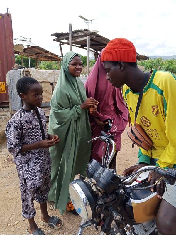 Daily life observed in Zango-ndaji, Nigeria morning hours