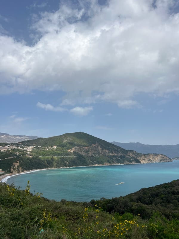 Coastal views captured in Visnjeva, Montenegro