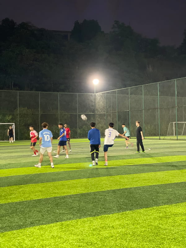 Nighttime sports activity documented across Jiangjin recreational facilities