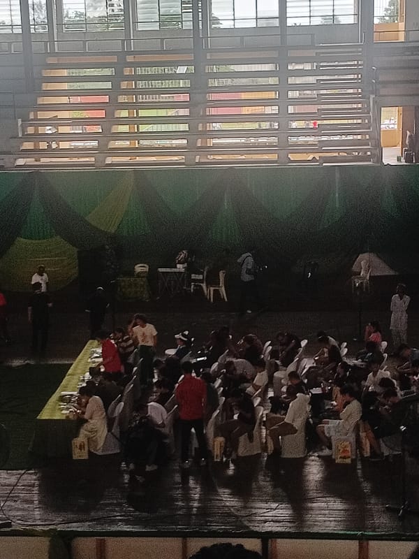 Indoor arena event draws crowd in Lagos, Nigeria