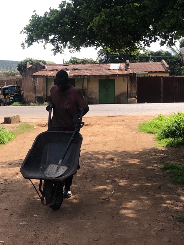 Street scenes and daily life in New Stadium Nigeria