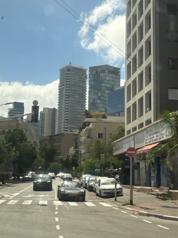 Ordinary street life documented across Tel Aviv neighborhoods