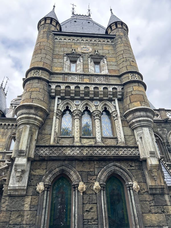 Exploring Khryashchevka's Gothic Fairy Tale Castle and its grounds