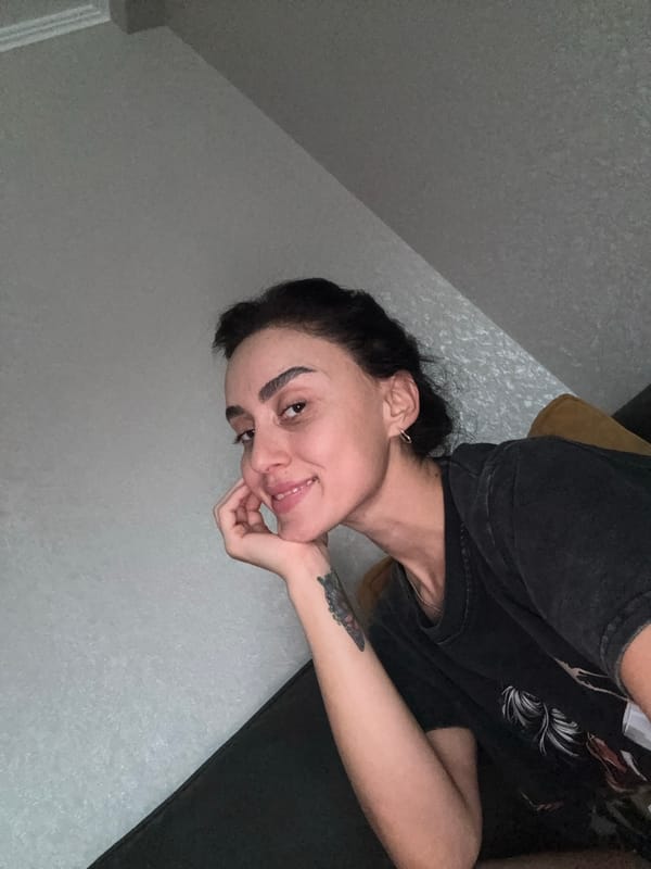 Lazy afternoon on the couch in Tbilisi